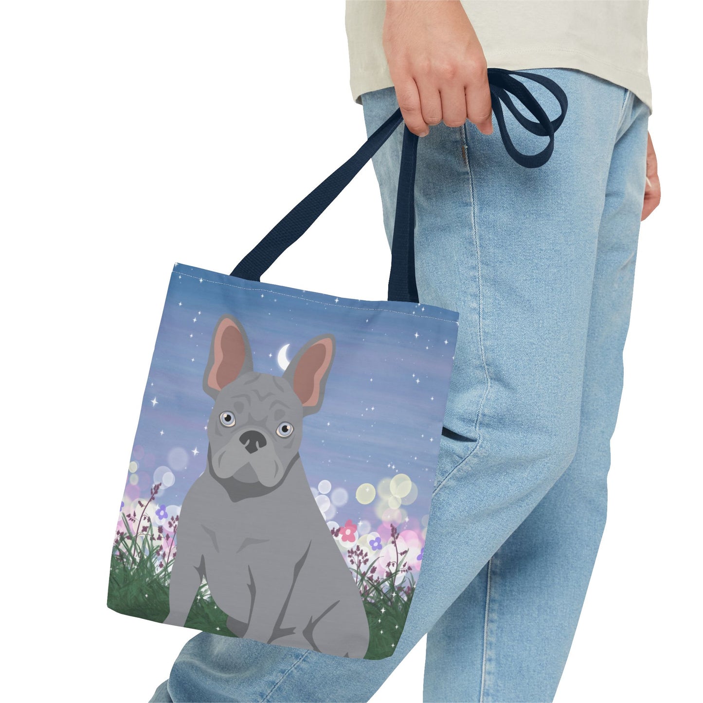 French Bulldog Dog Tote Bag 13x13