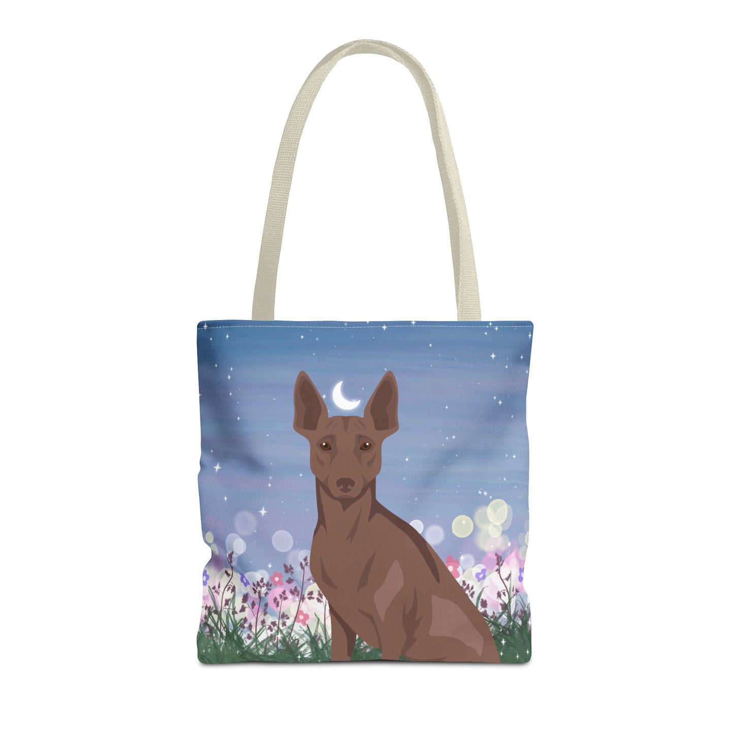 Peruvian Inca orchid Dog Tote Bag 16x16