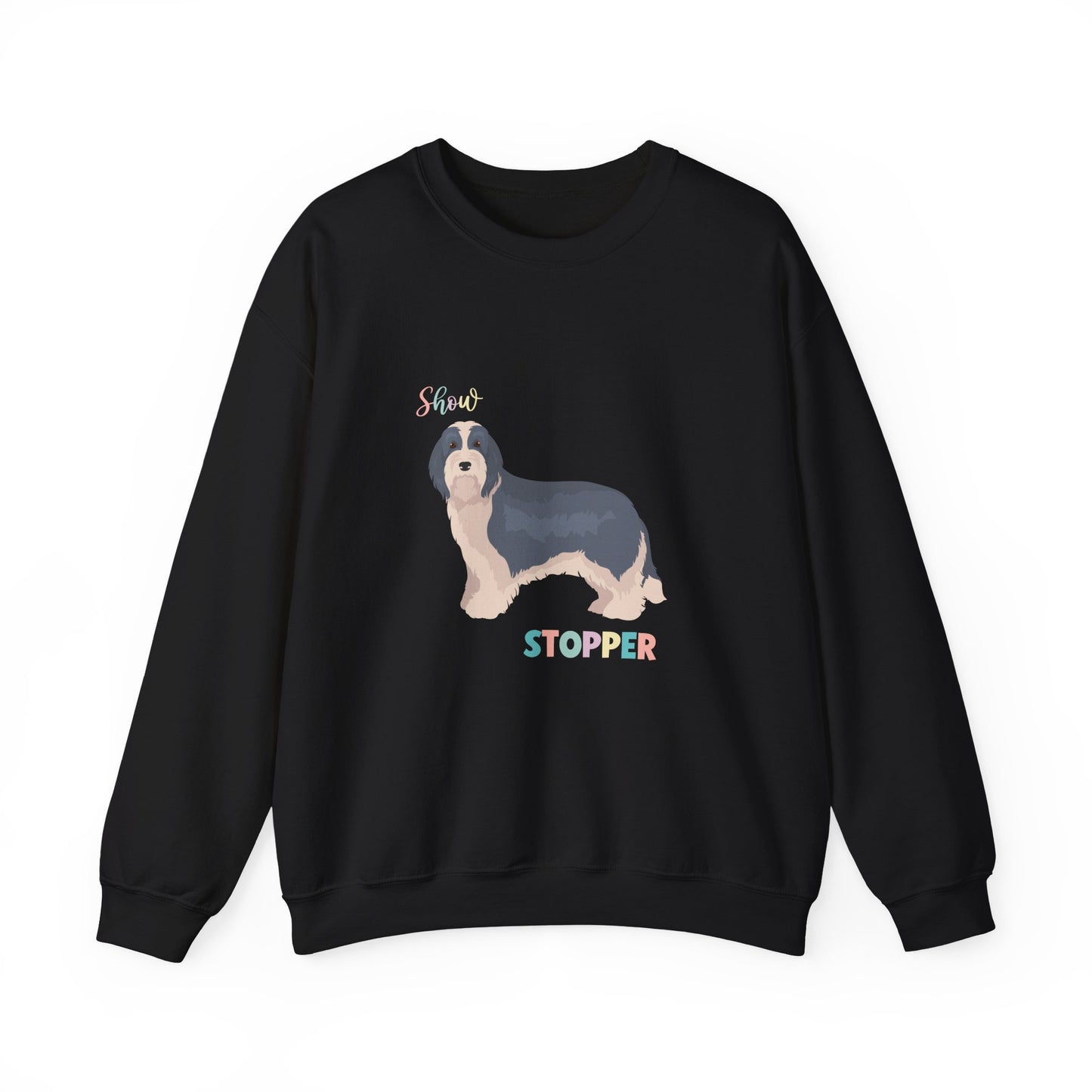 Bearded Collie Dog Unisex Heavy Blend Crewneck Sweatshirt