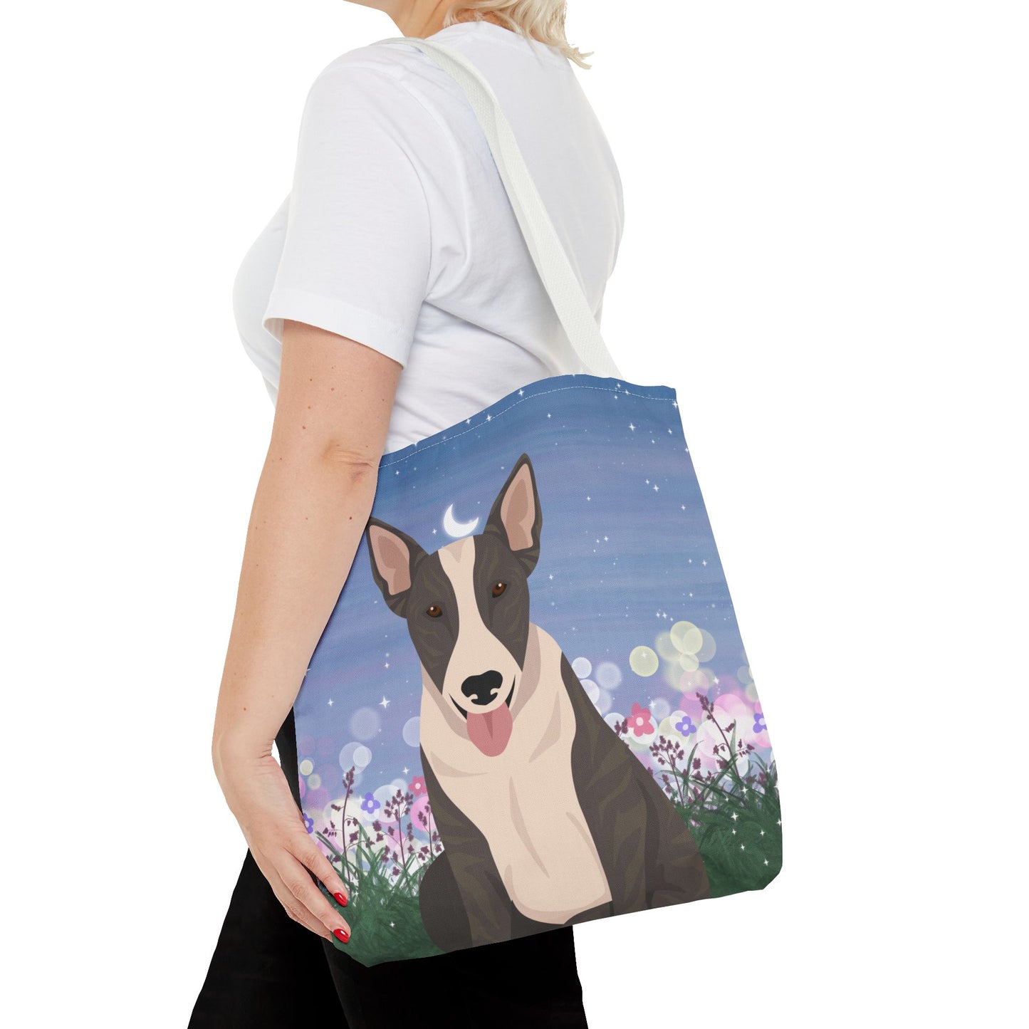 Bull Terrier Dog Tote Bag 16x16