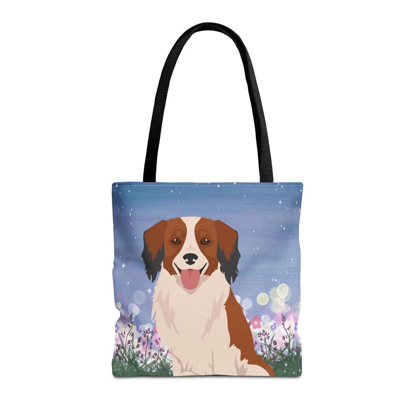 Kooikerhondje Dog Tote Bag 16x16