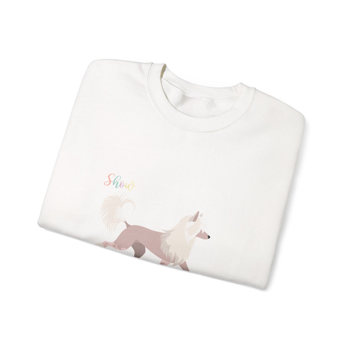 Chinese Crested Dog Dog Unisex Heavy Blend Crewneck Sweatshirt