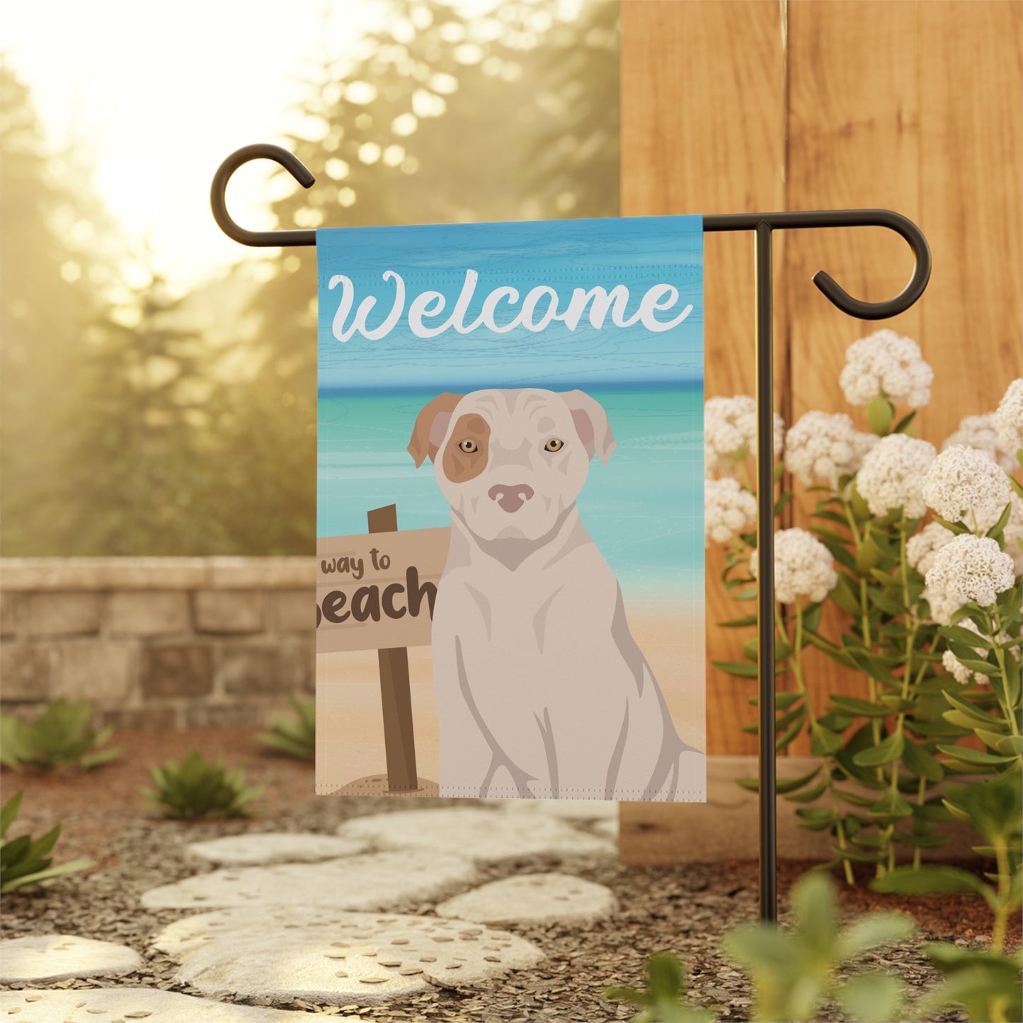 American Staffordshire Terrier Dog Garden Flag
