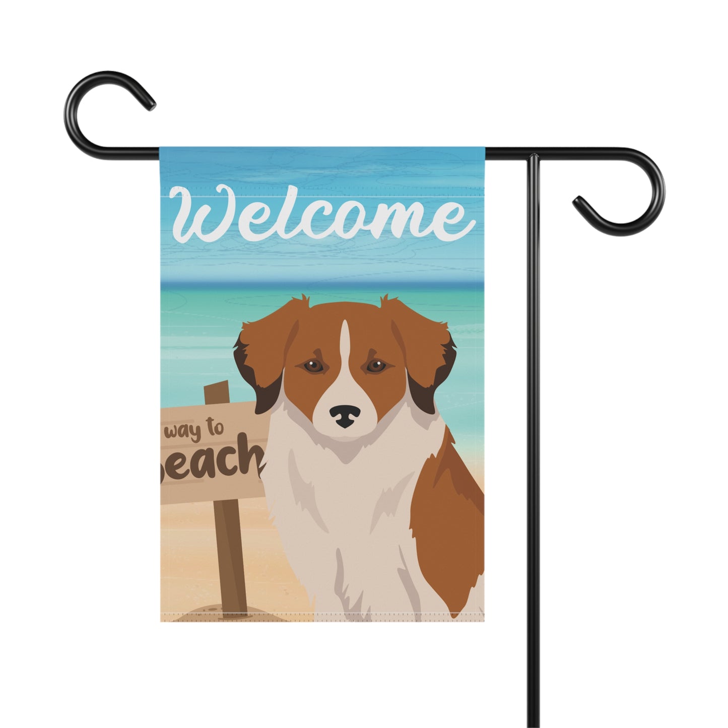 Kromfohrland Dog Garden Flag