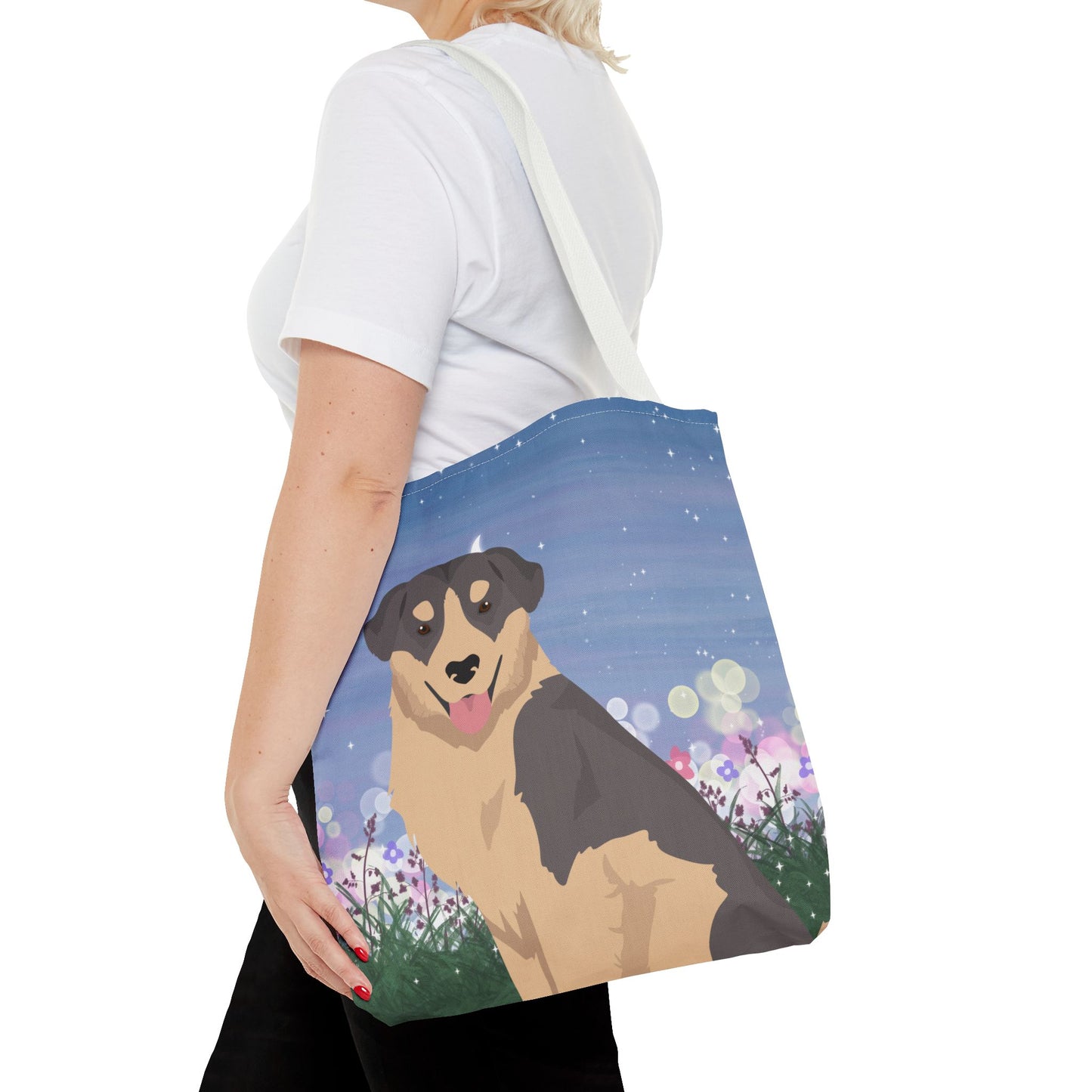 Carpathian Shepherd Dog Dog Tote Bag 16x16