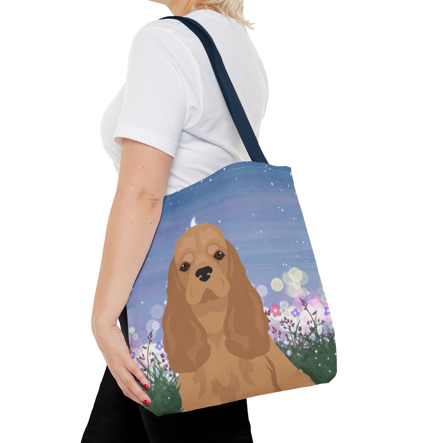 Cocker Spaniel Dog Tote Bag 16x16
