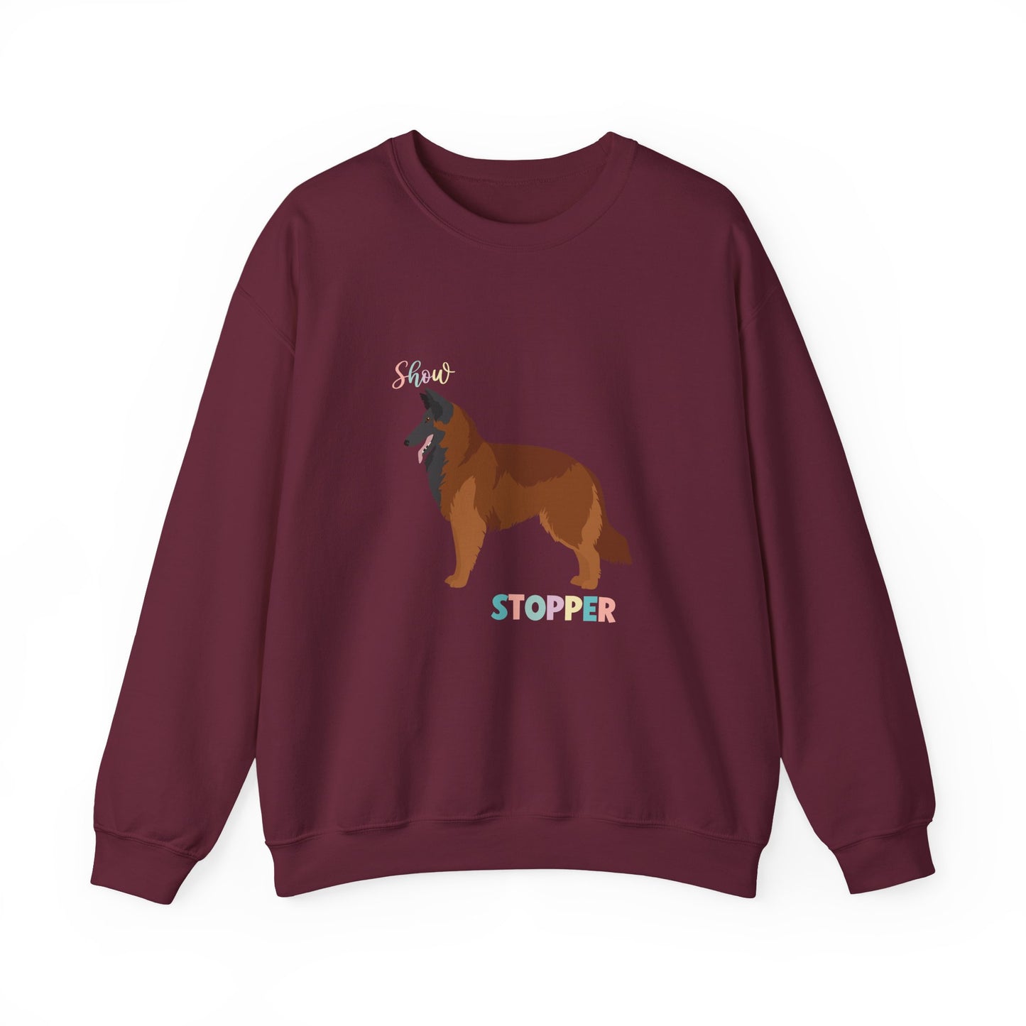 Belgian Tervuren Dog Unisex Heavy Blend Crewneck Sweatshirt