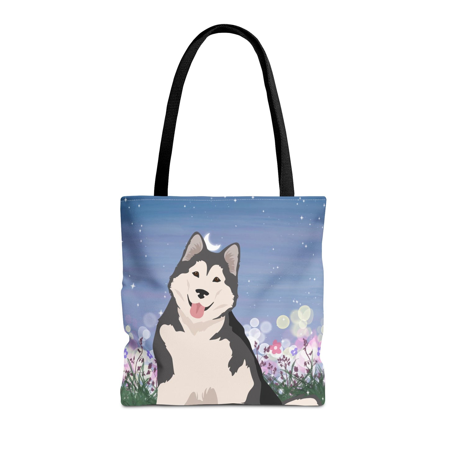 Alaskan Malamute Dog Tote Bag 16x16