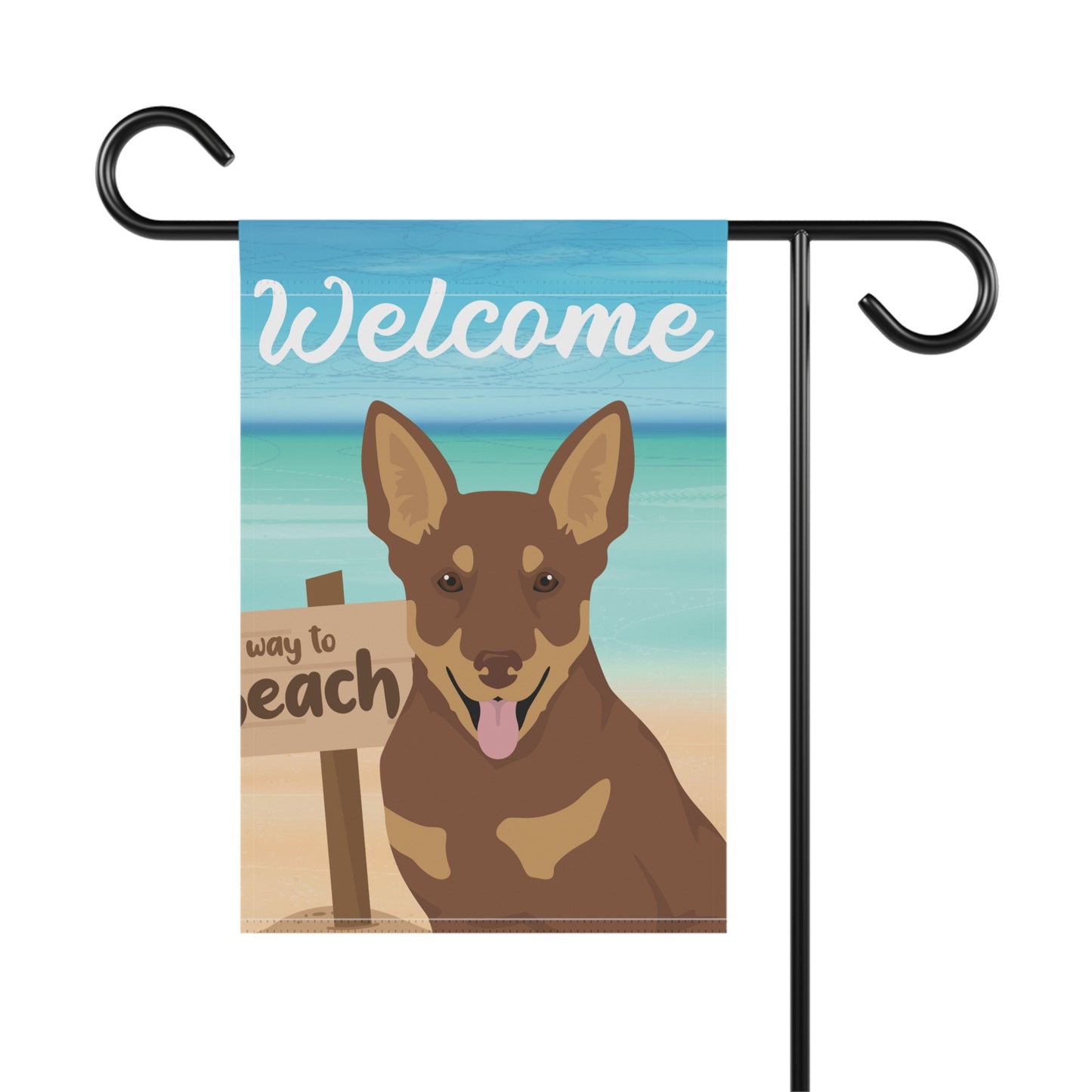 Lancashire Heeler Dog Garden Flag