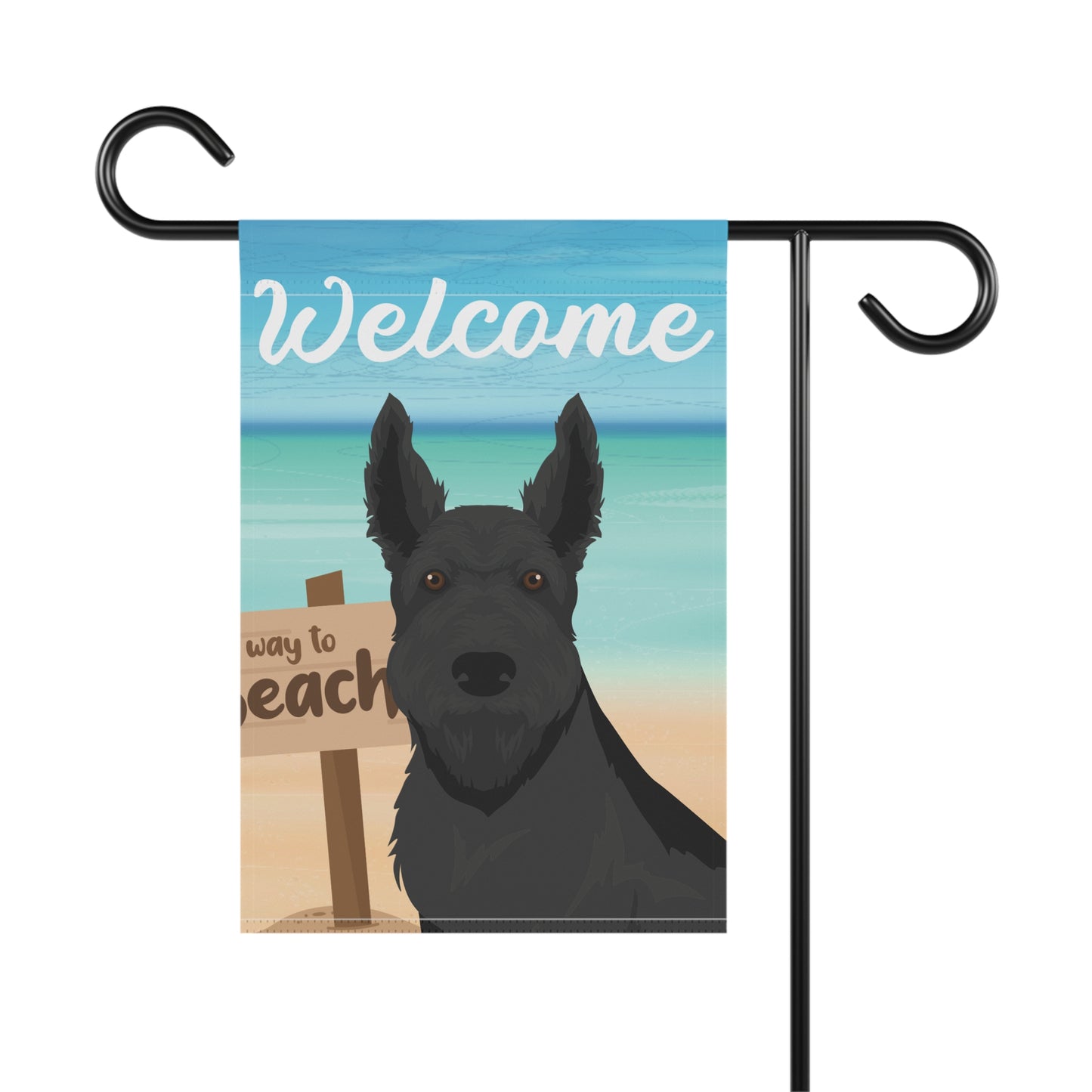 Scottish Terrier Dog Garden Flag