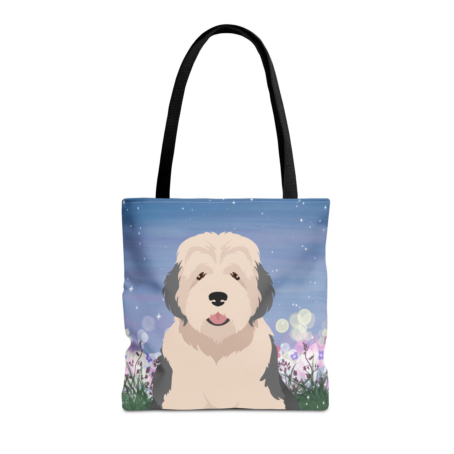 Old English Sheepdog Dog Tote Bag 16x16