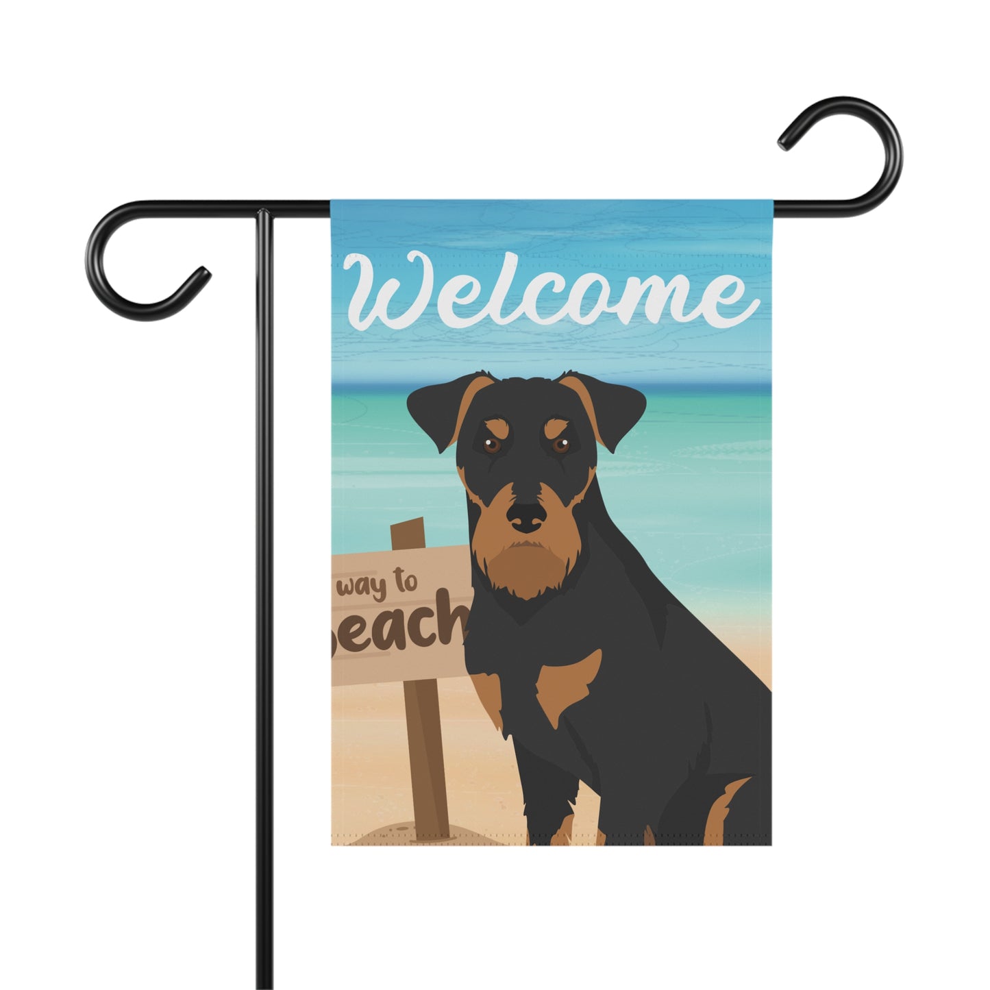 Jagdterrier Dog Garden Flag