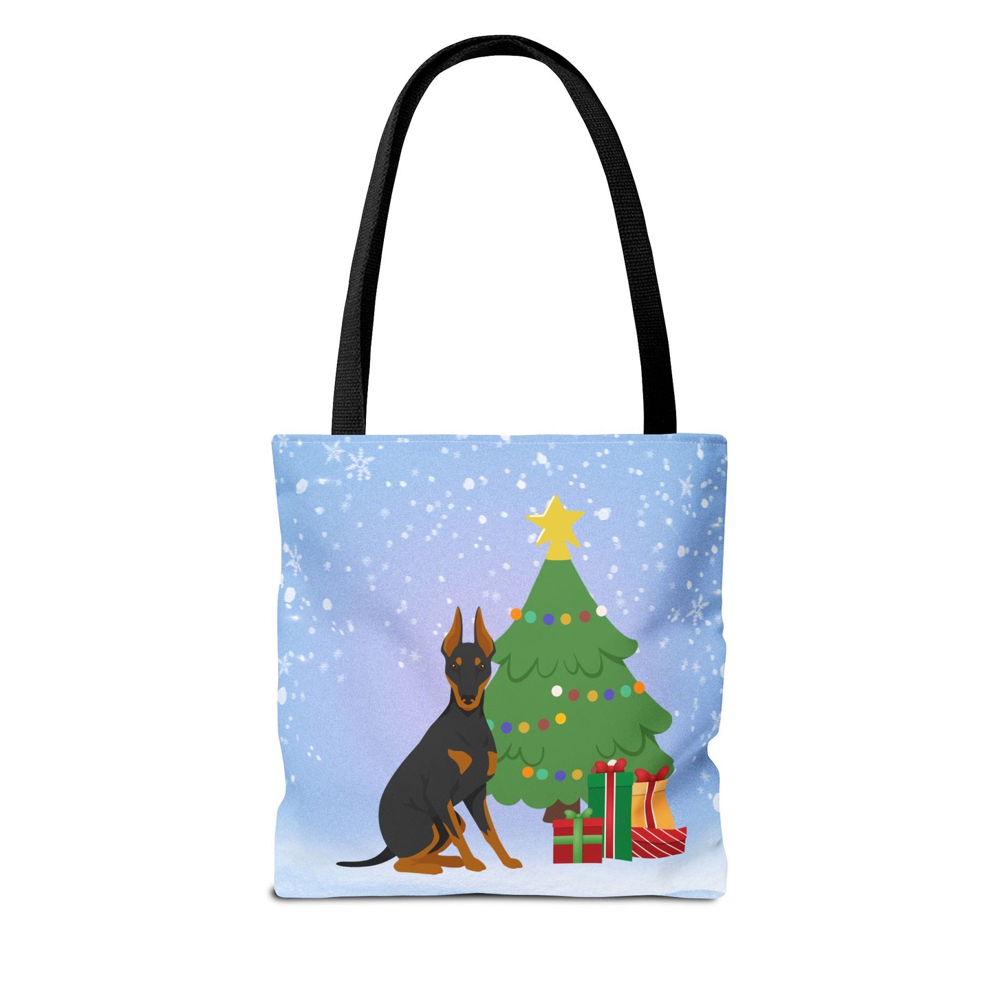 Manchester Terrier Dog Tote Bag, Dog Mom Gift