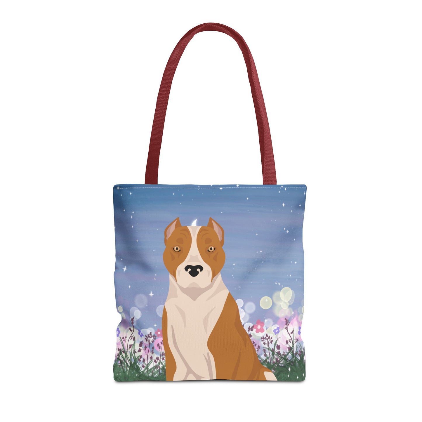 American Staffordshire Terrier Dog Tote Bag 16x16