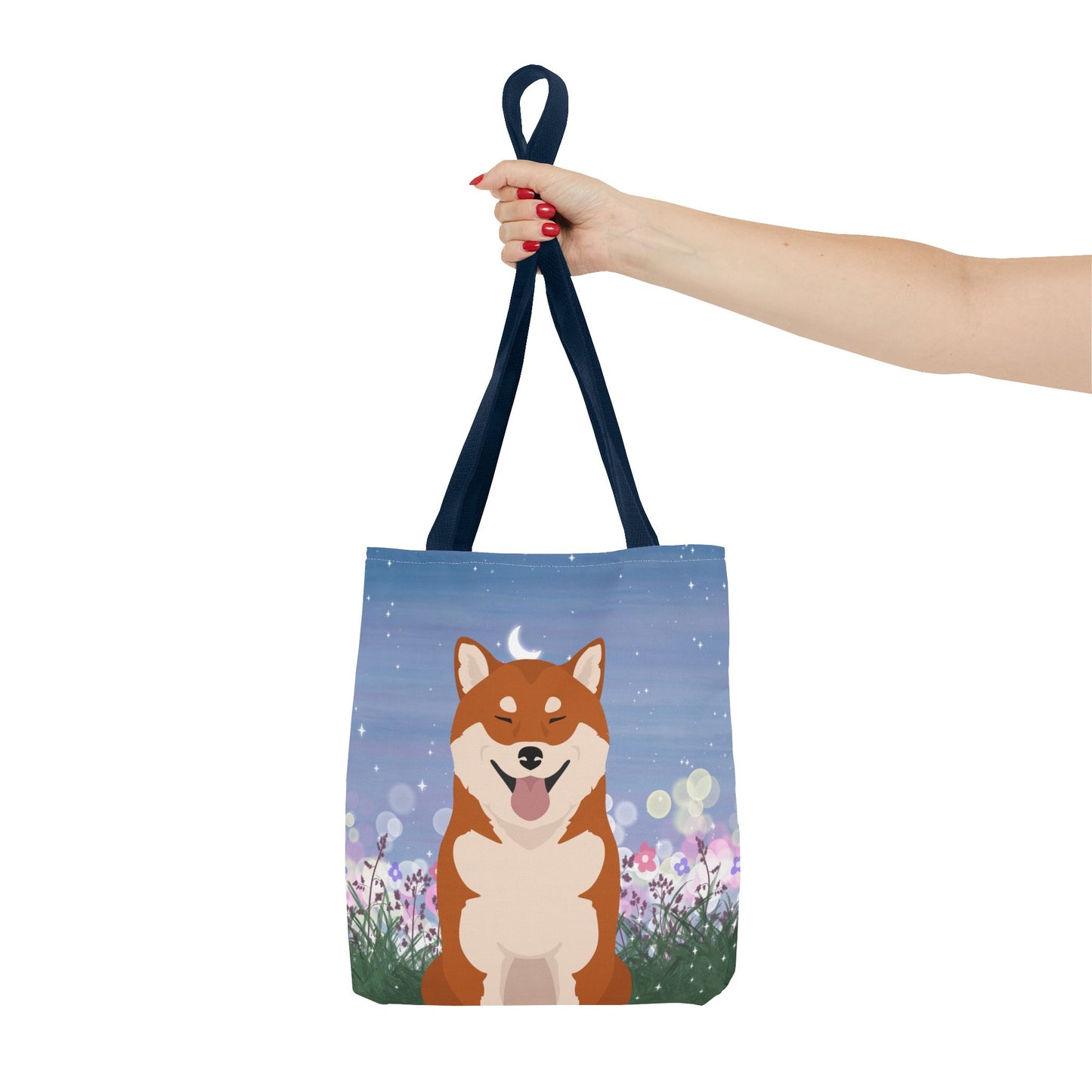 Shiba Inu Dog Tote Bag 13x13