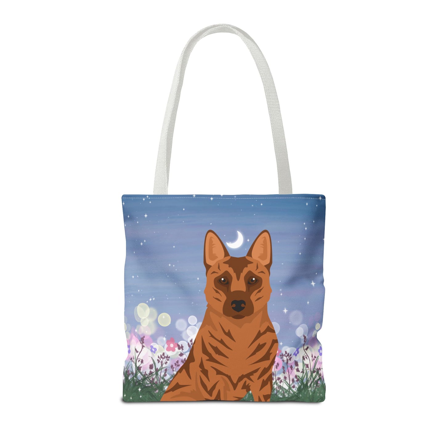 Kai Ken Dog Tote Bag 16x16