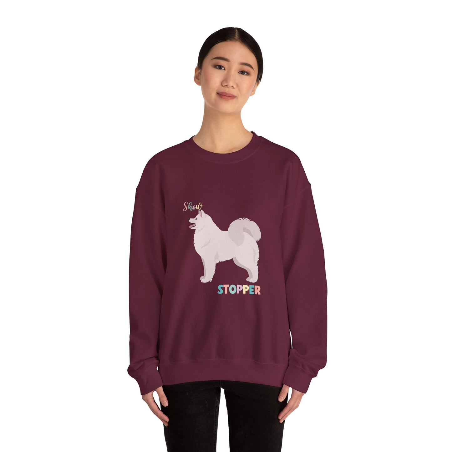 Samoyed Dog Unisex Heavy Blend Crewneck Sweatshirt