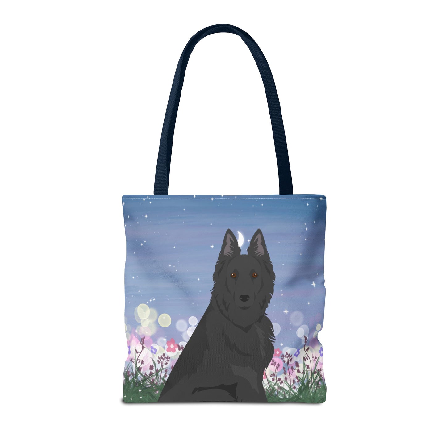 Belgian Sheepdog Dog Tote Bag 16x16