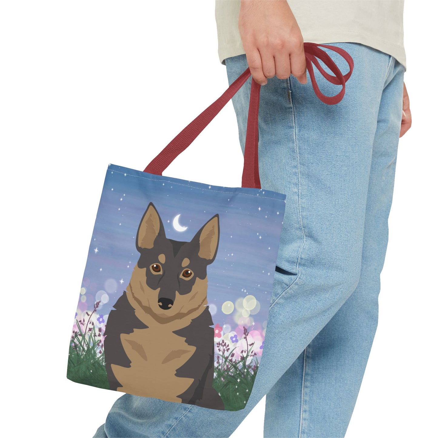 Swedish Vallhund Dog Tote Bag 13x13