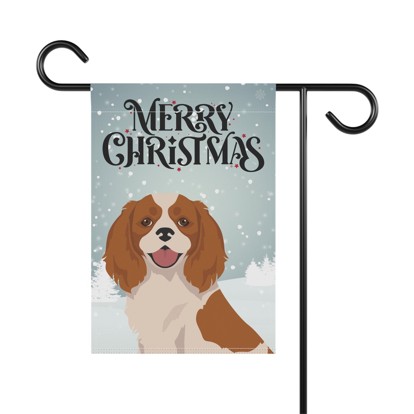 Cavalier King Charles Spaniel Dog Garden Flag