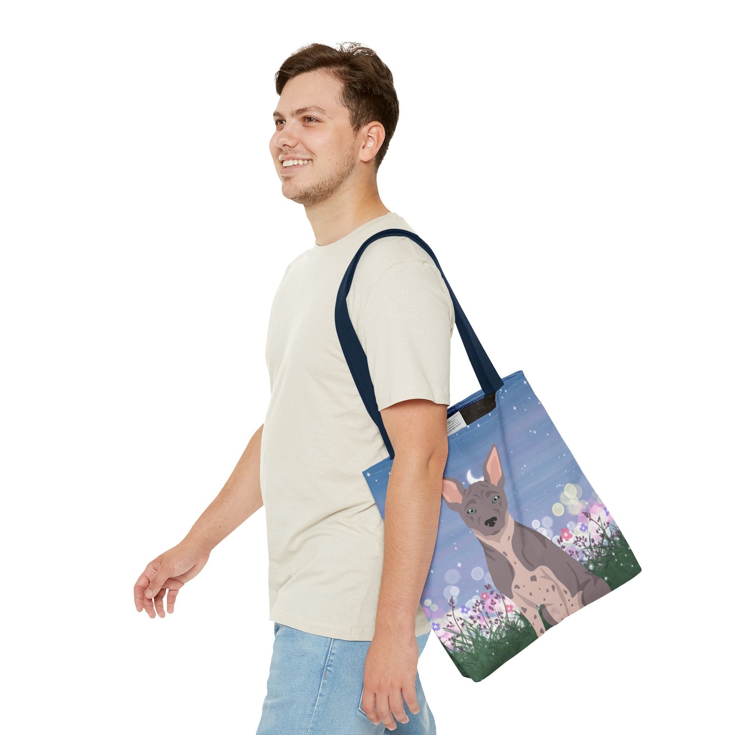 American Hairless Terrier Dog Tote Bag 16x16