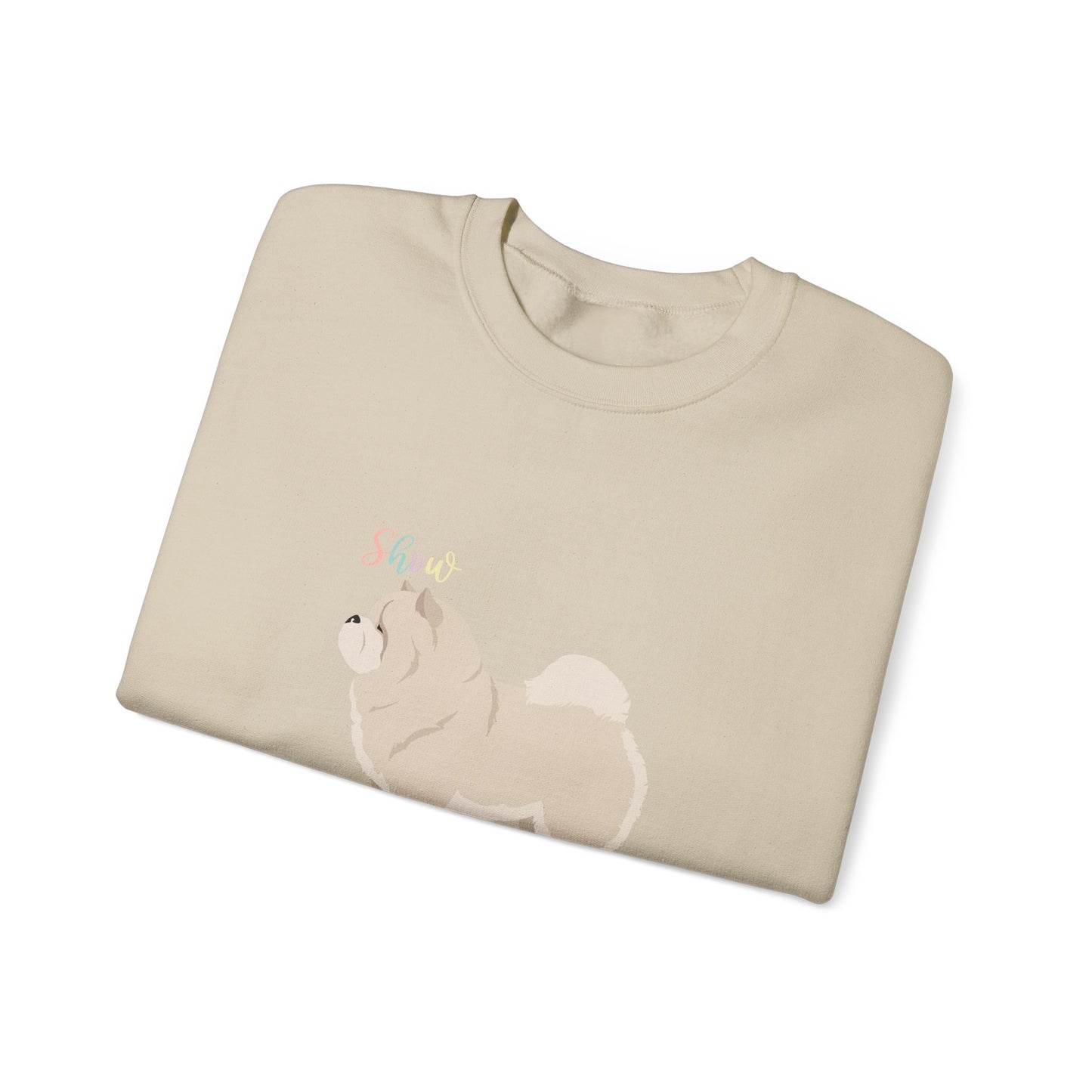 Chow Chow Dog Unisex Heavy Blend Crewneck Sweatshirt