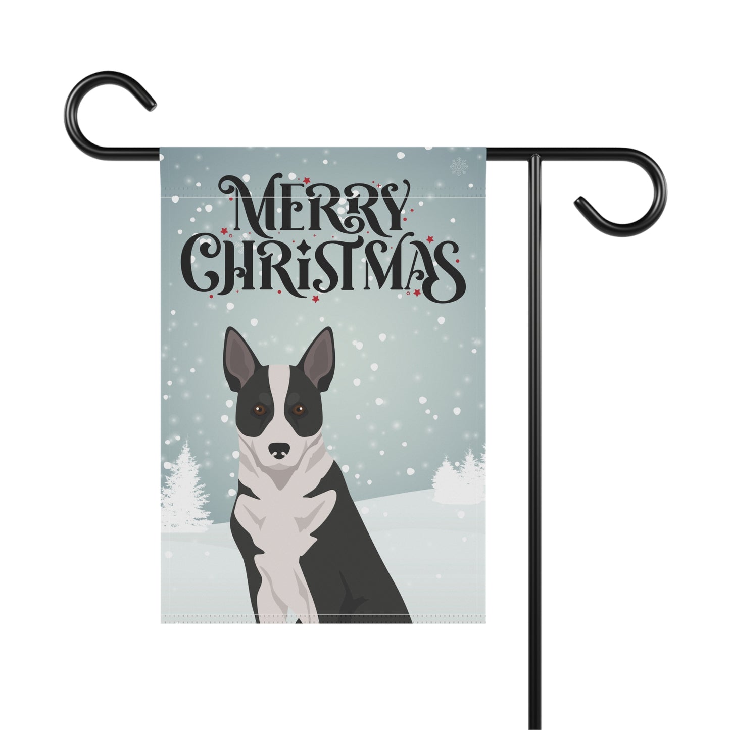 Canaan Dog Garden Flag