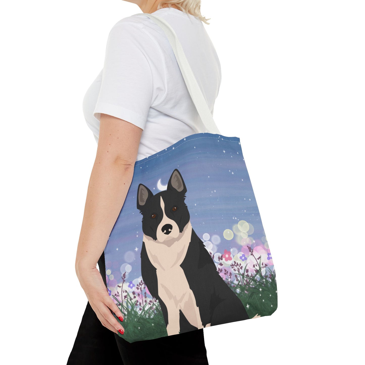 Karelian Bear Dog Dog Tote Bag 16x16
