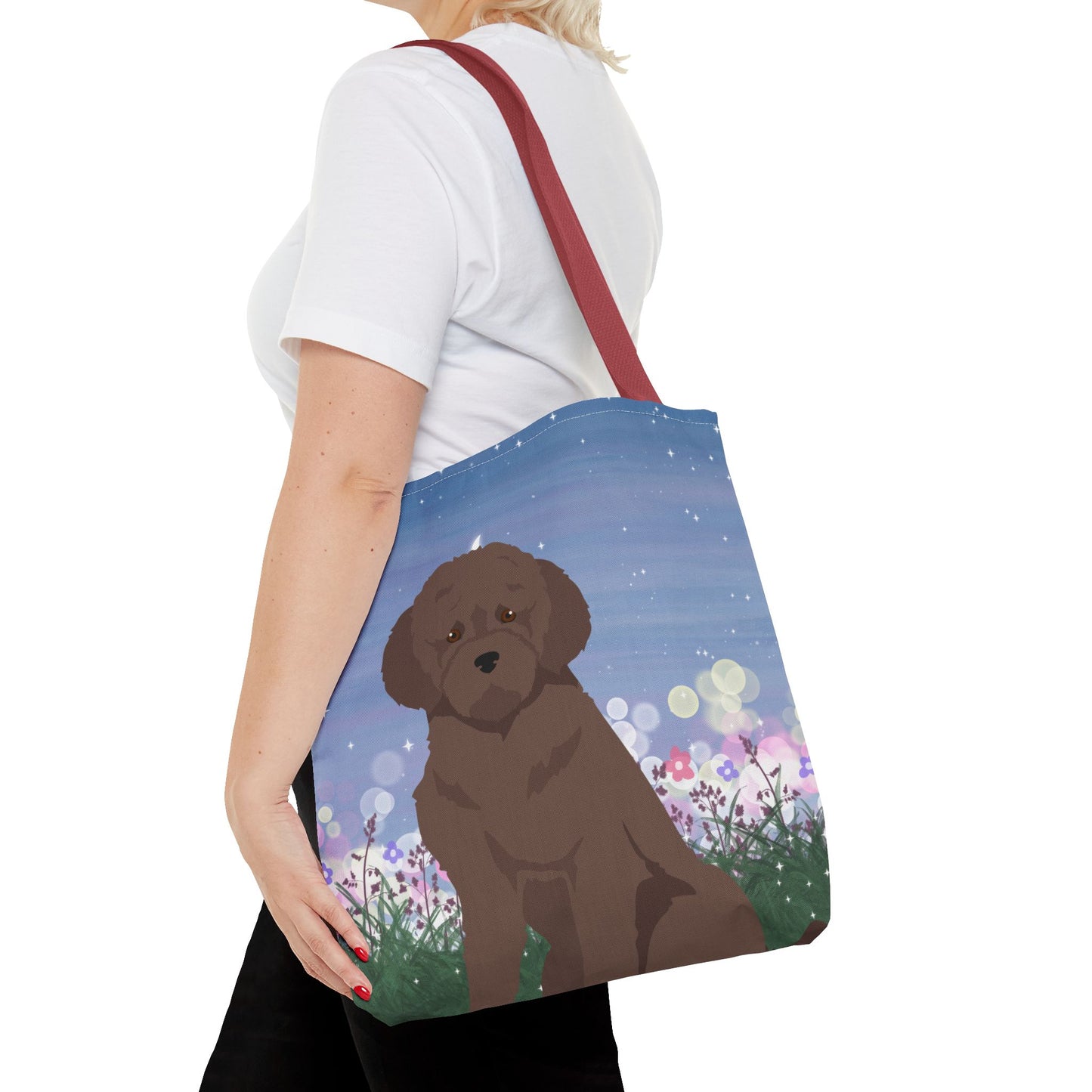 Lagotto Roagnolo Dog Tote Bag 16x16