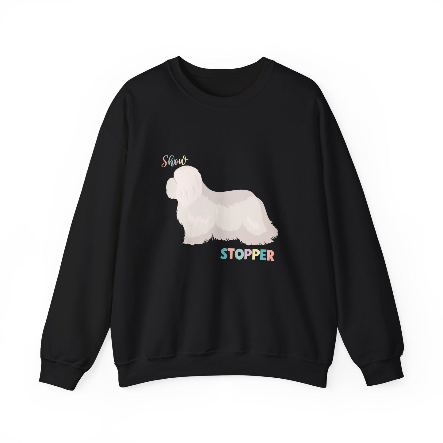 Coton De Tulear Dog Unisex Heavy Blend Crewneck Sweatshirt