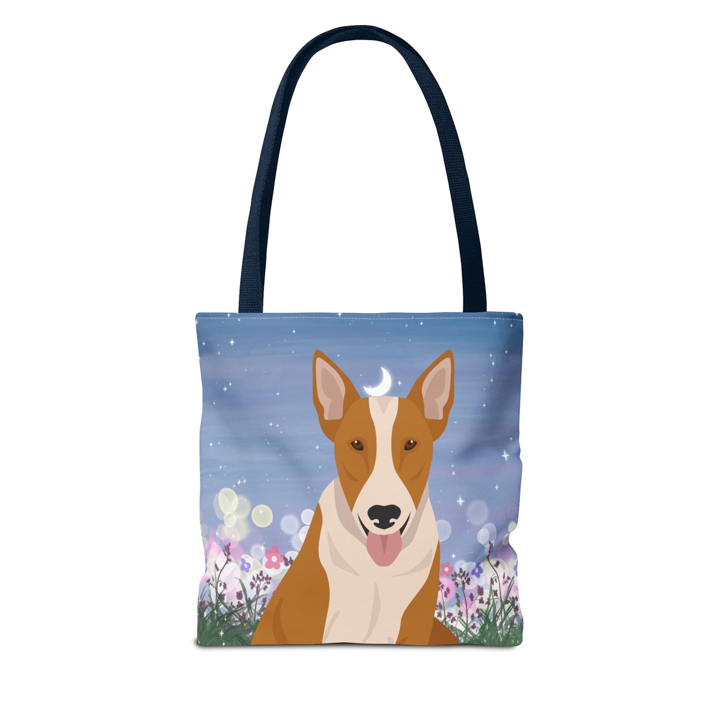 Bull Terrier Dog Tote Bag 13x13