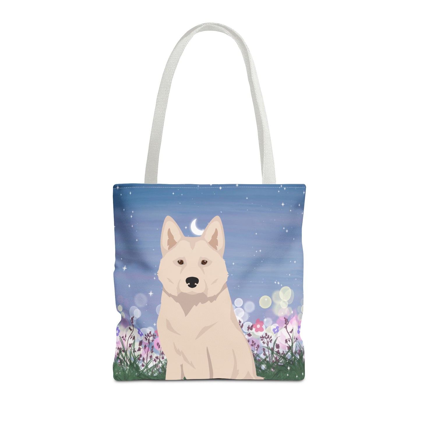 Alaskan Husky Dog Tote Bag 16x16