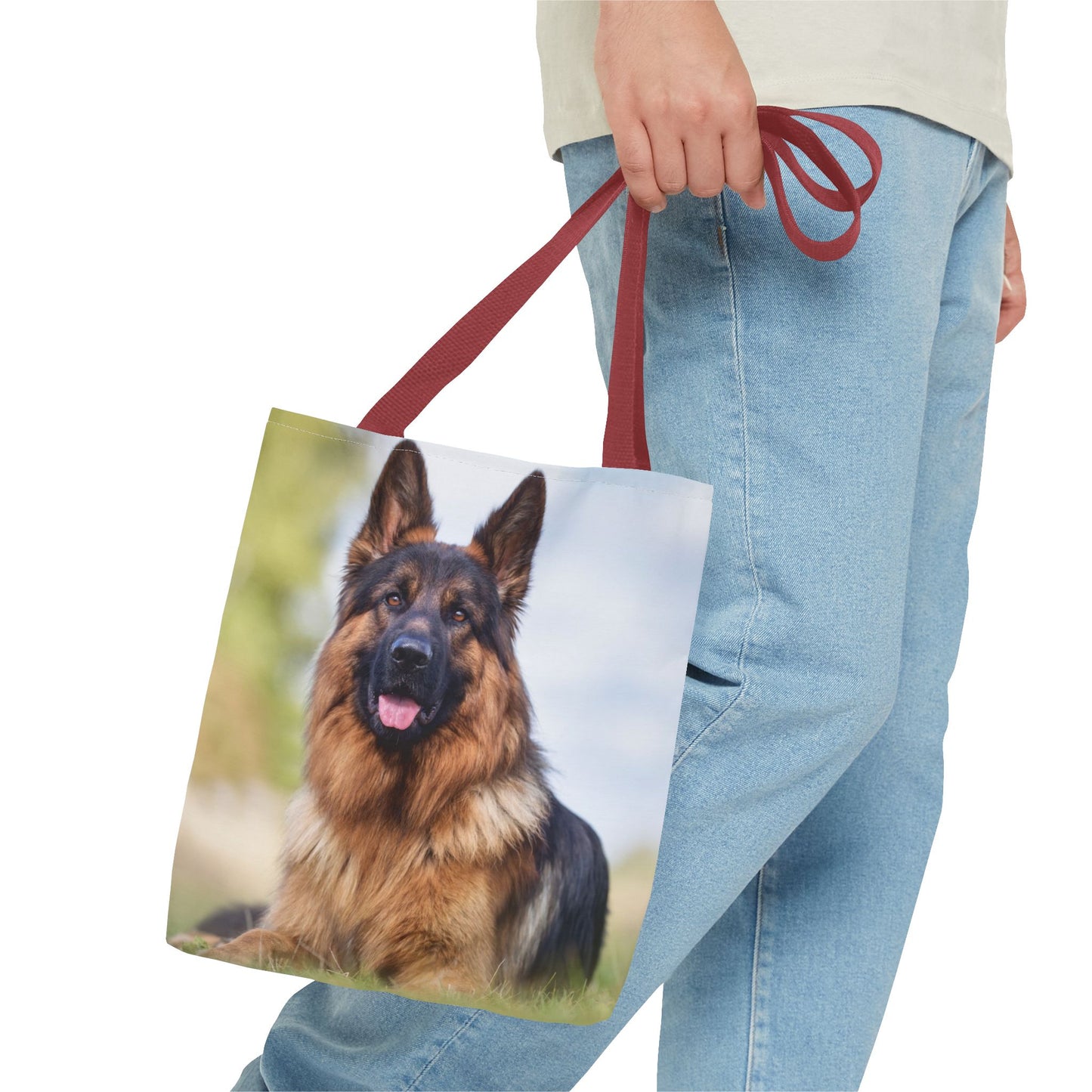 German Shepherd Dog Tote Bag, Shepherd Dog Mom Gift