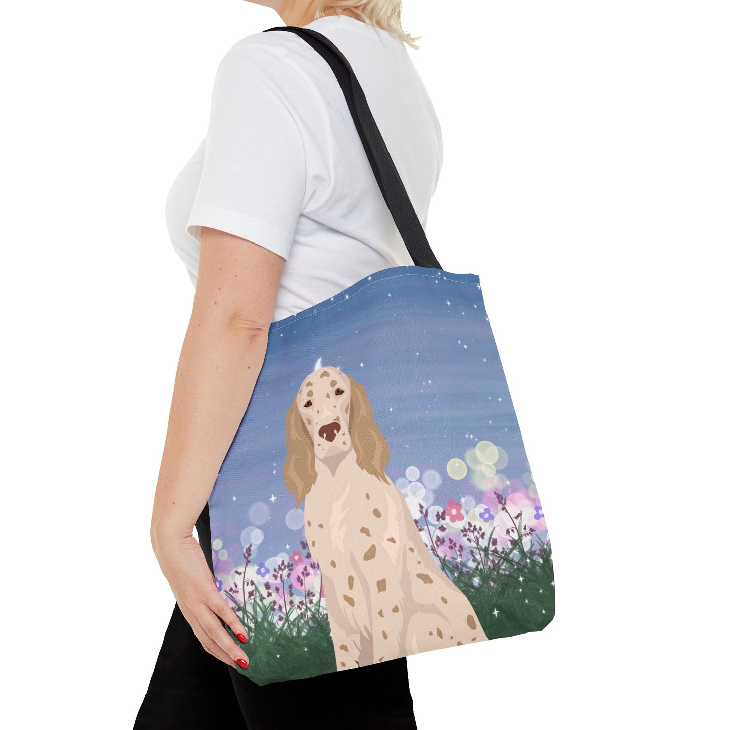 English Setter Dog Tote Bag 16x16