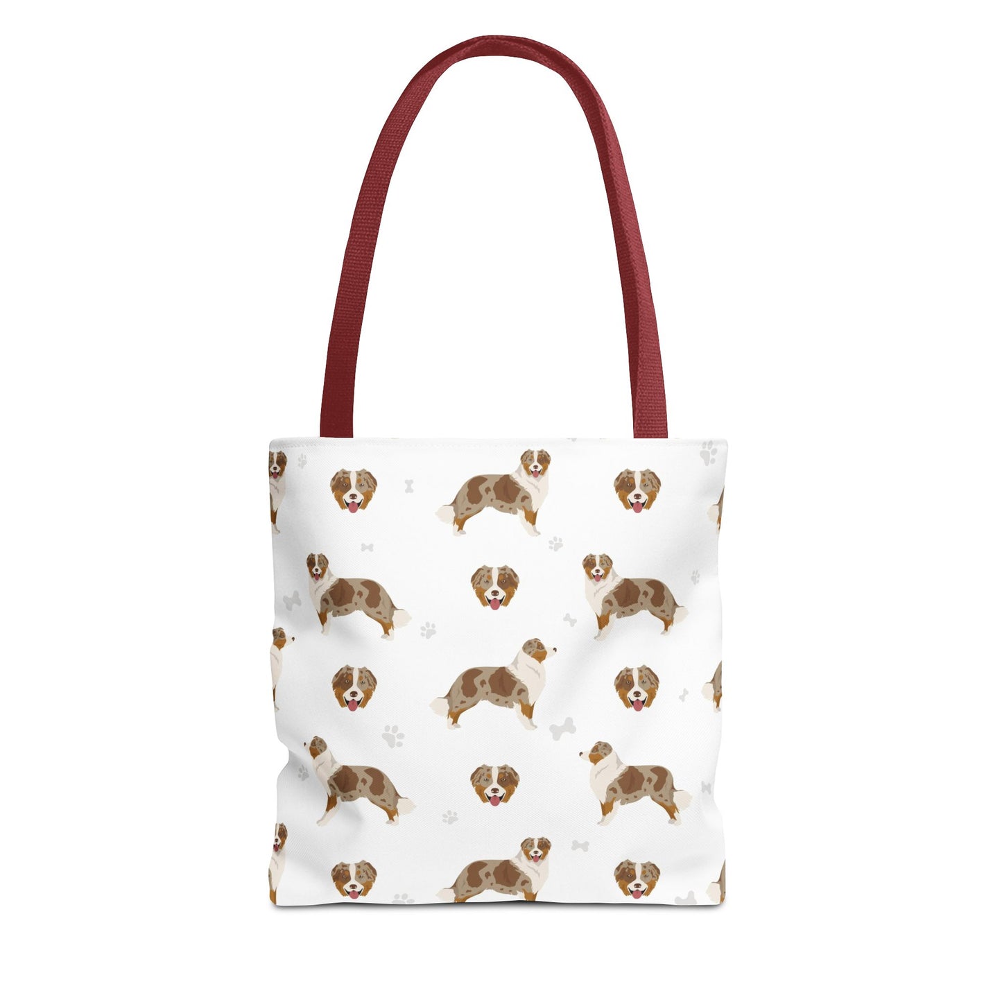 Australian Shepherd Dog Tote Bag, Aussie Dog Mom Lover Gift