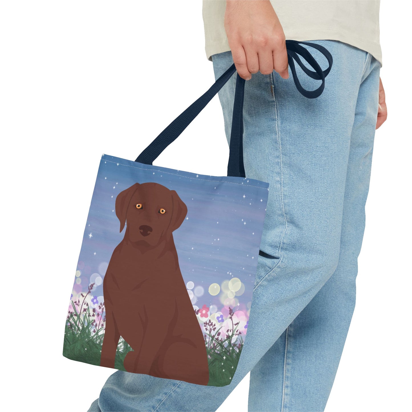 Labrador Retriever Dog Tote Bag 13x13