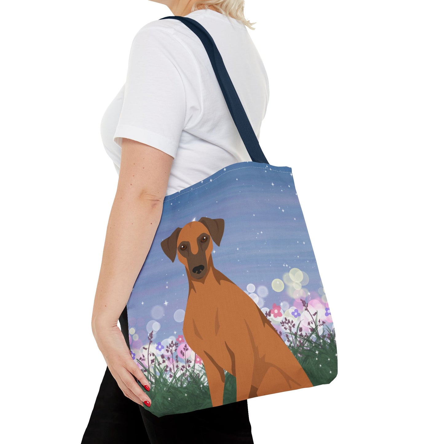 Sloughi Dog Tote Bag 16x16