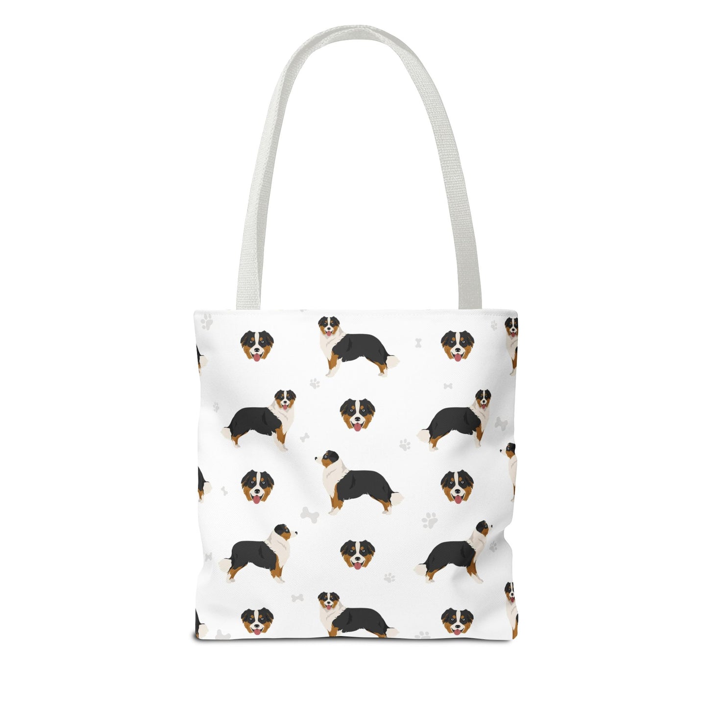 Australian Shepherd Dog Tote Bag, Aussie Dog Mom Gift