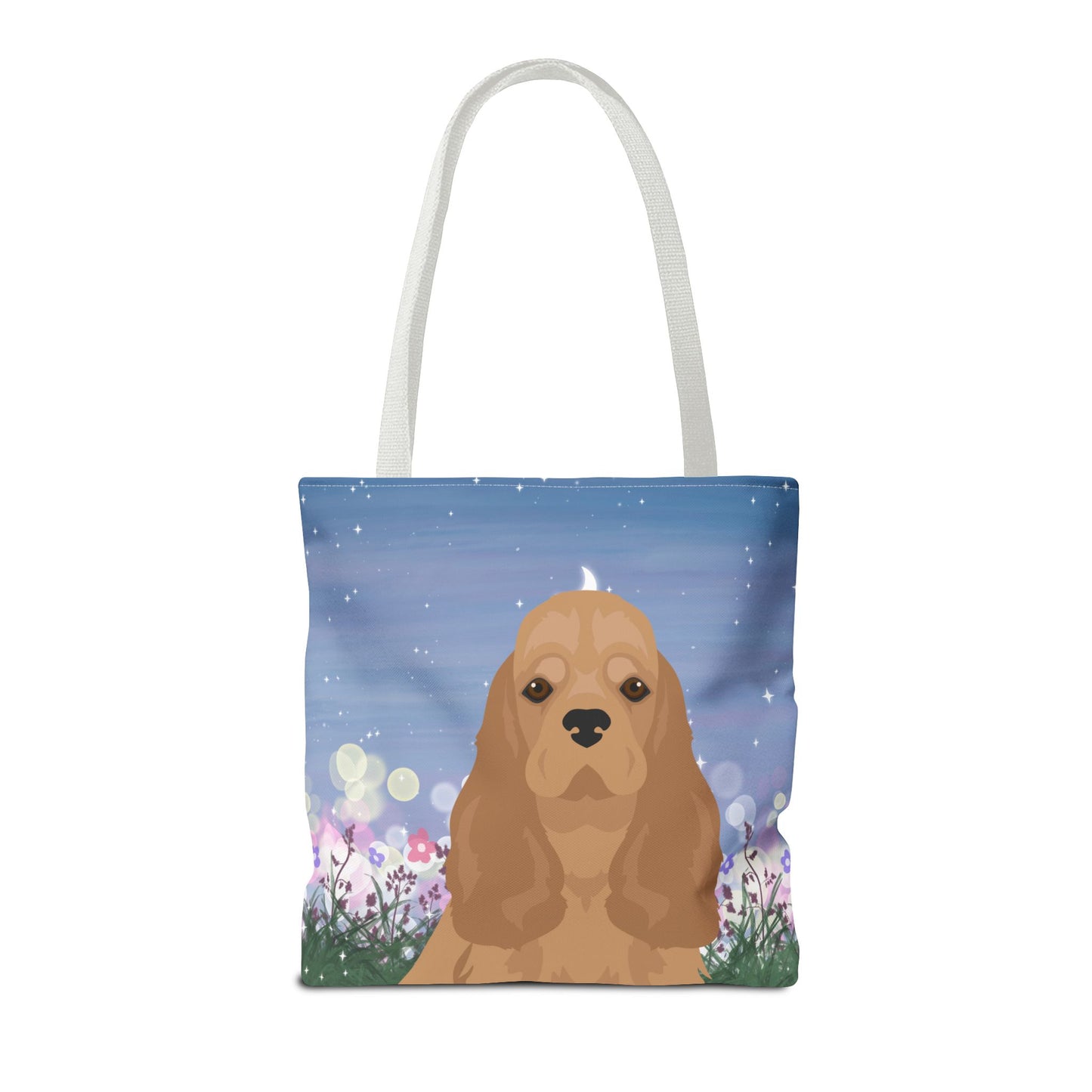 Cocker Spaniel Dog Tote Bag 16x16