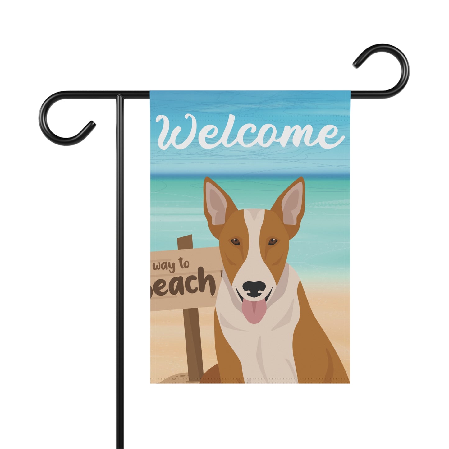 Bull Terrier Dog Garden Flag