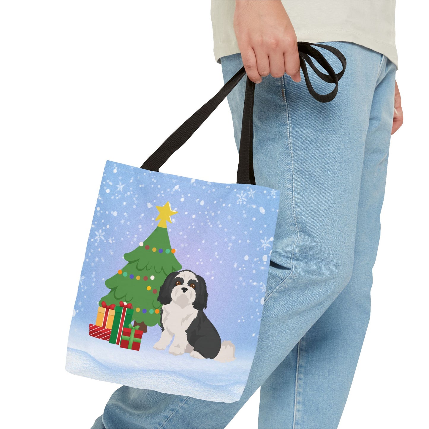 Shih Tzu Dog Tote Bag, Dog Mom Gift