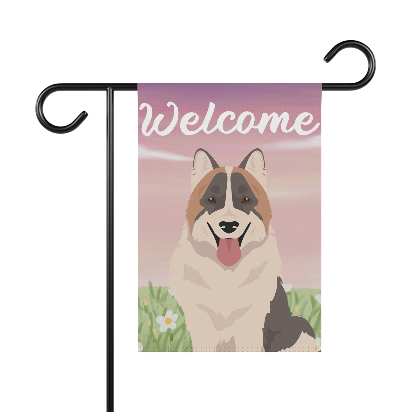 Thai Bangkaew Dog Dog Welcome Garden Flag