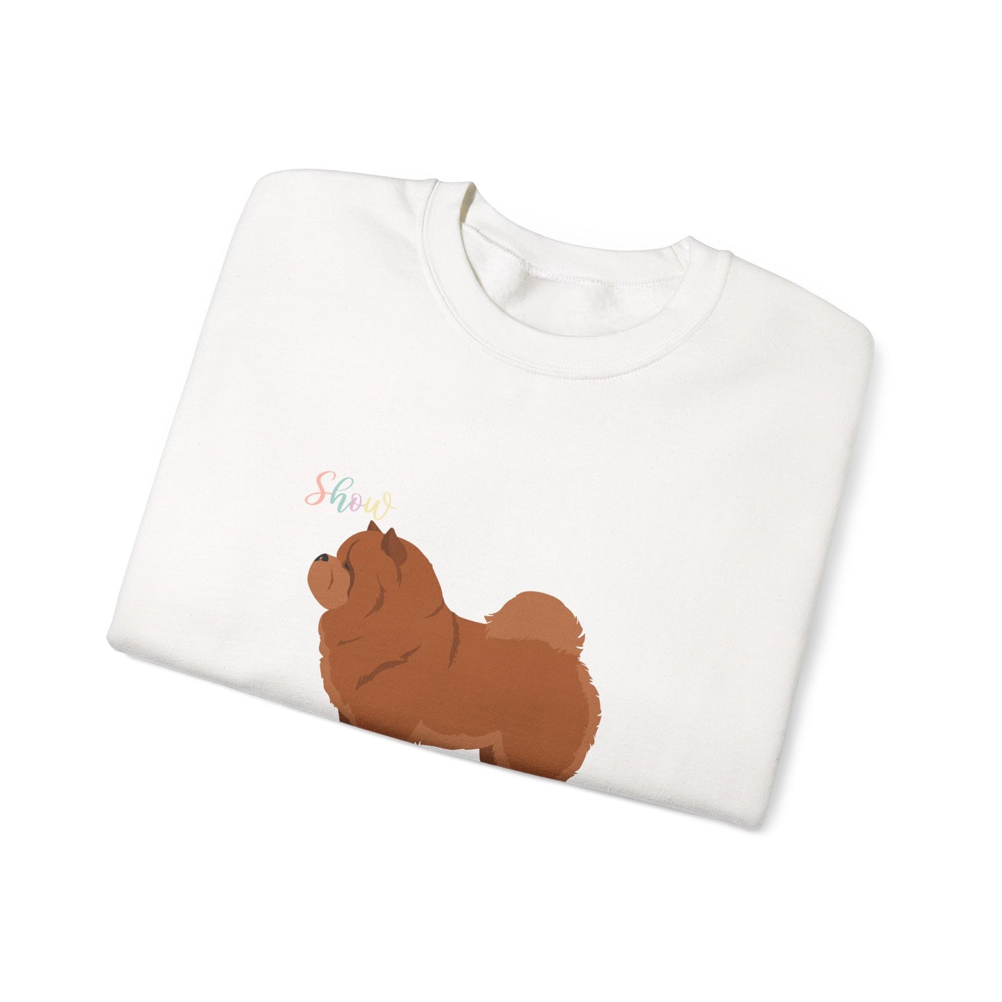 Chow Chow Dog Unisex Heavy Blend Crewneck Sweatshirt
