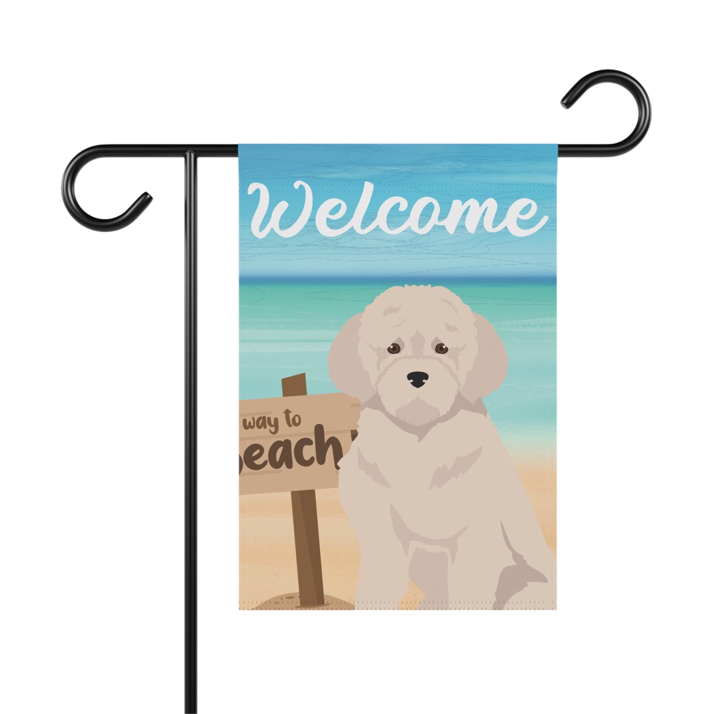 Lagotto Romagnolo Dog Garden Flag