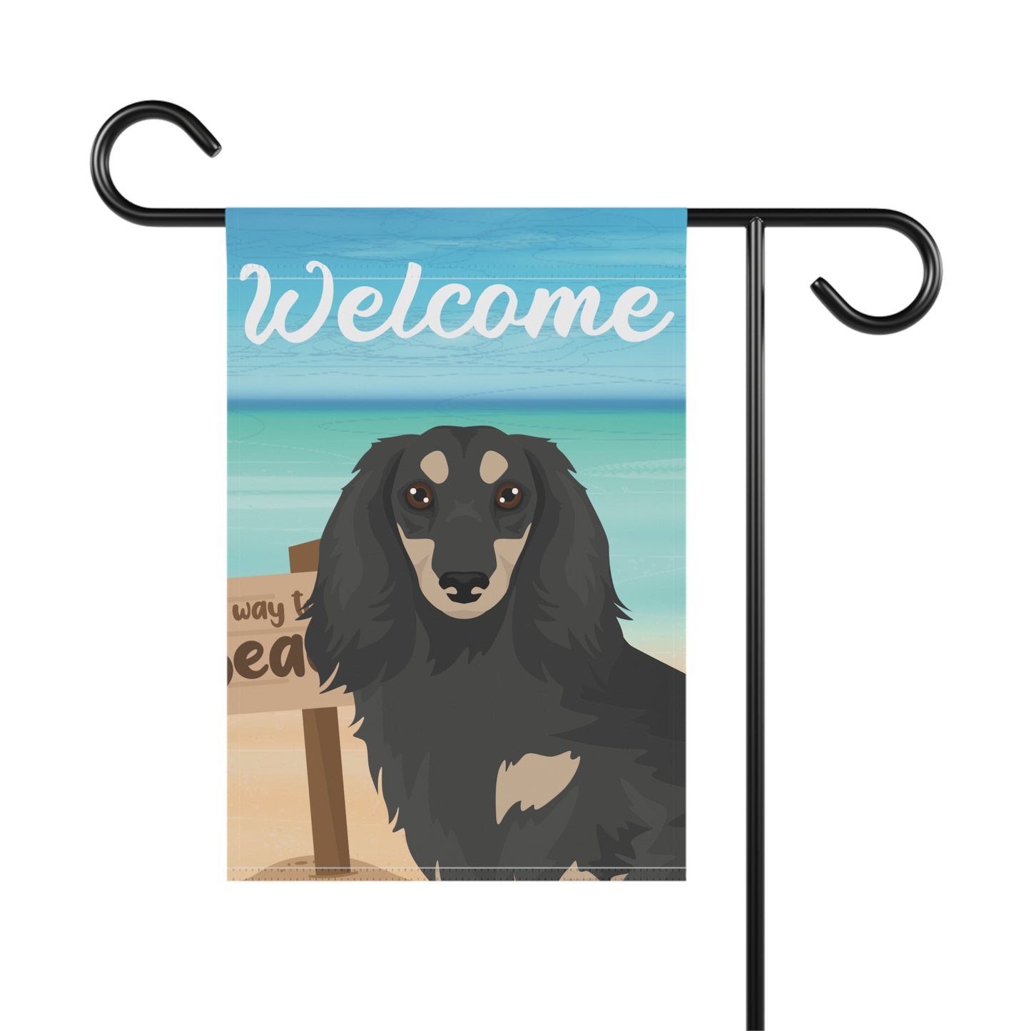 Dachshund Dog Garden Flag