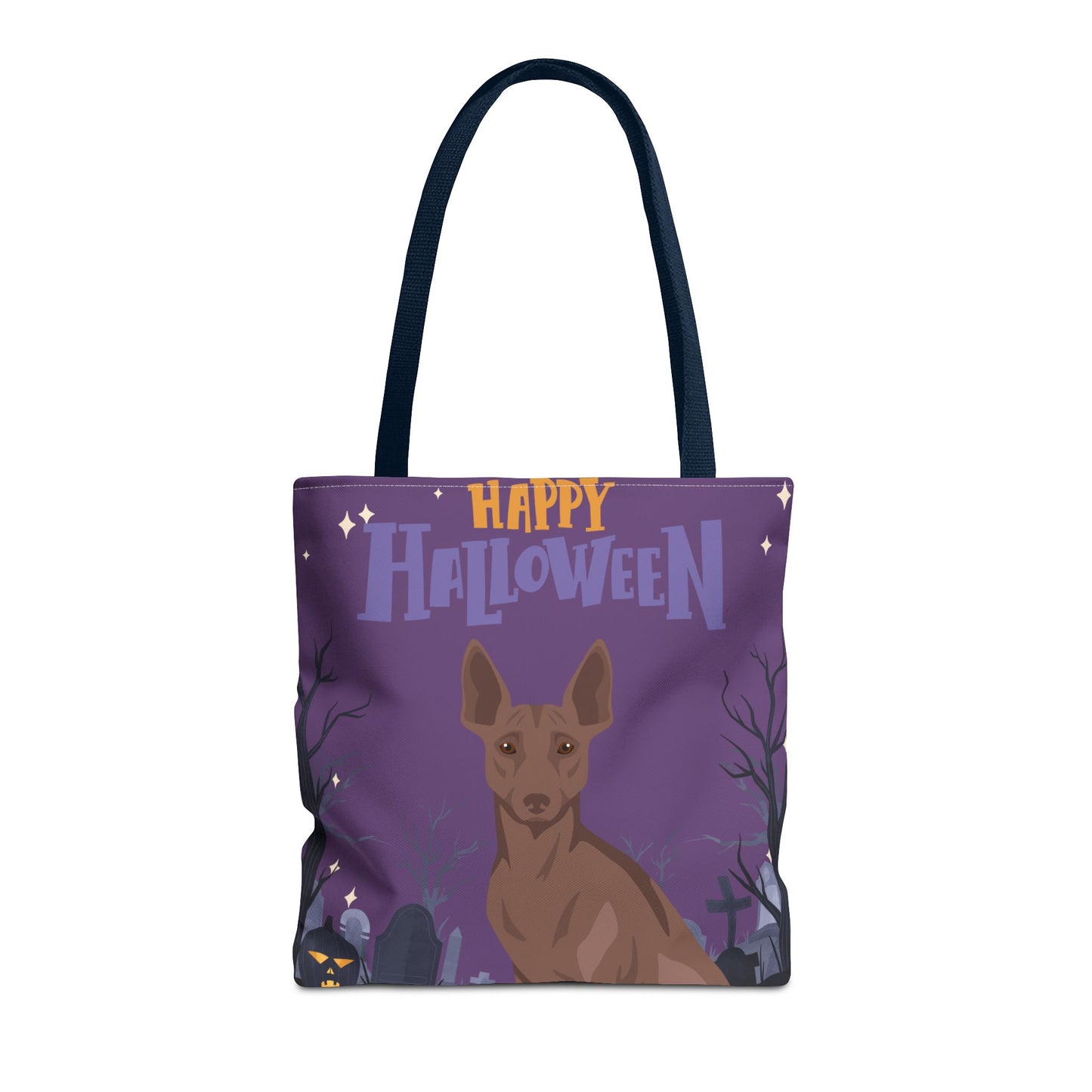 Peruvian Inca Orchid Dog Happy Halloween Tote Bag 16x16