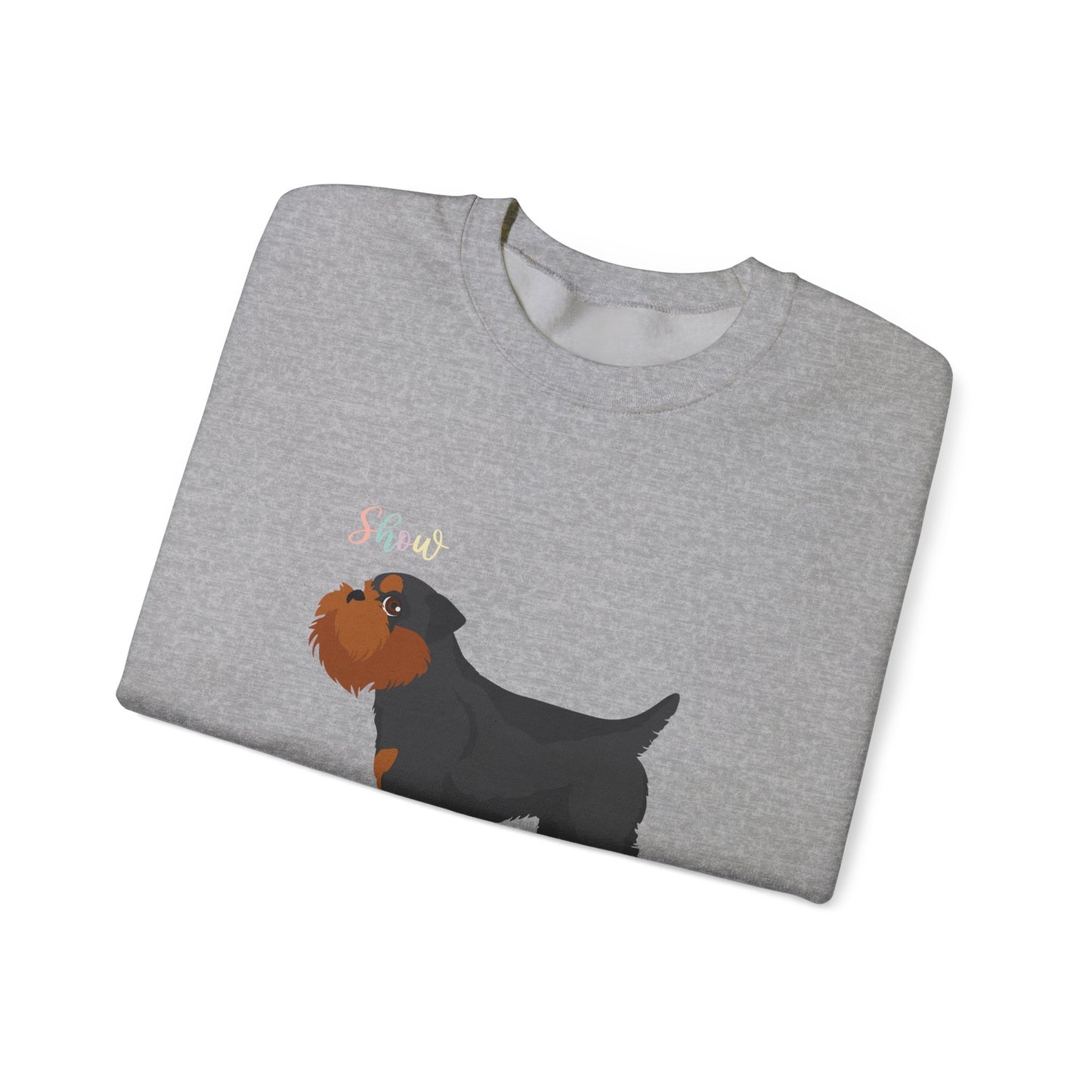 Brussels Griffion Dog Unisex Heavy Blend Crewneck Sweatshirt