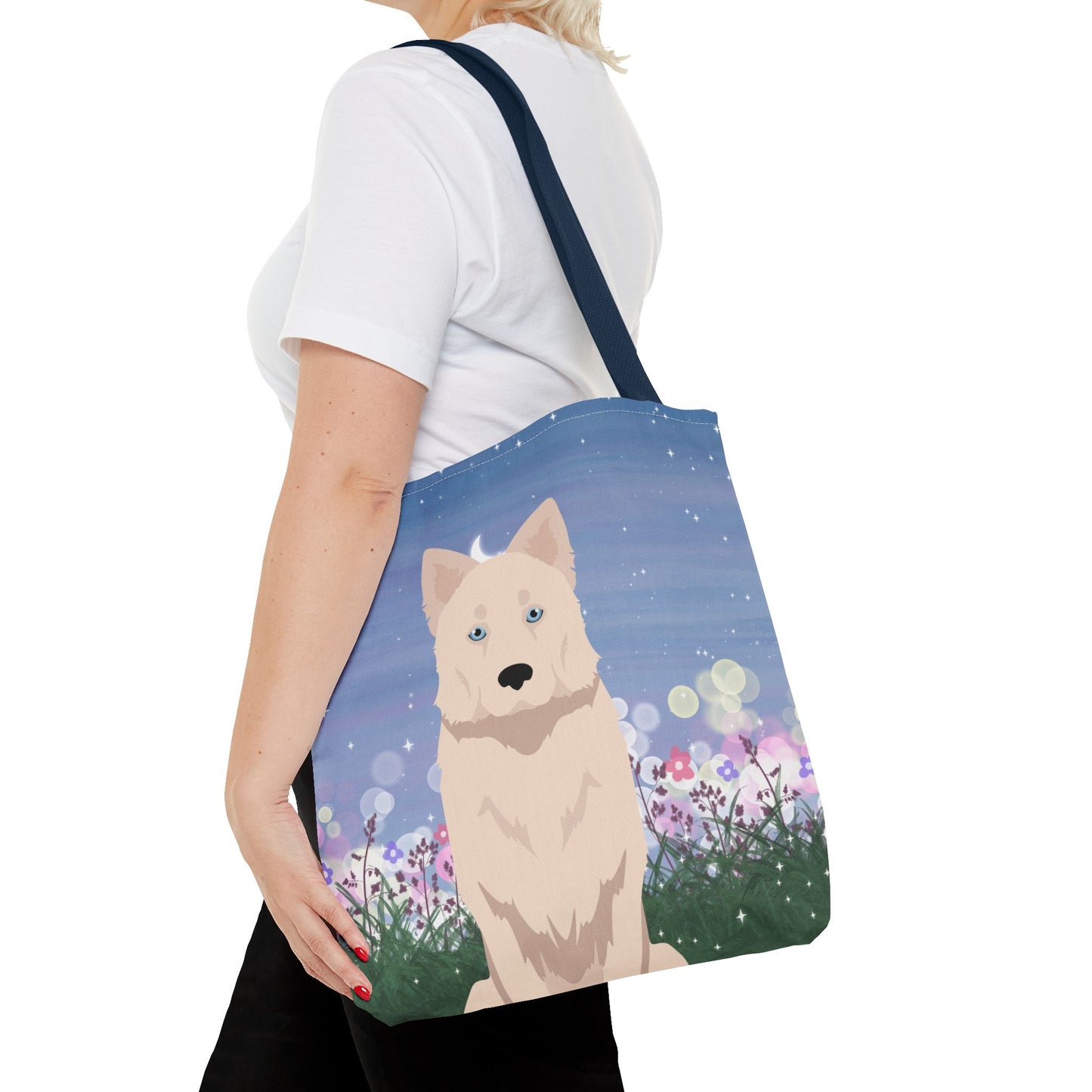 Yakutian Laika Dog Tote Bag 16x16