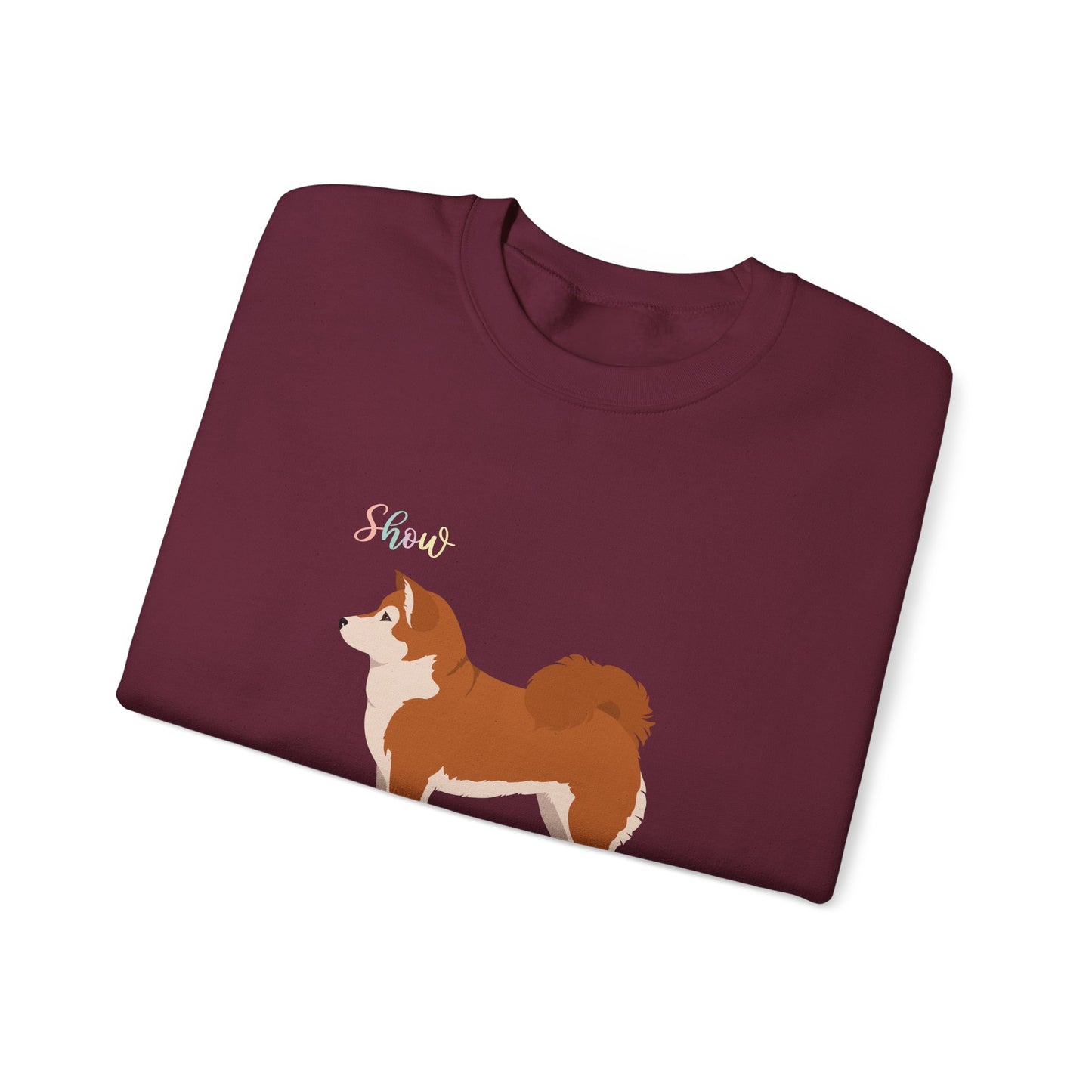 Shiba Inu Dog Unisex Heavy Blend Crewneck Sweatshirt