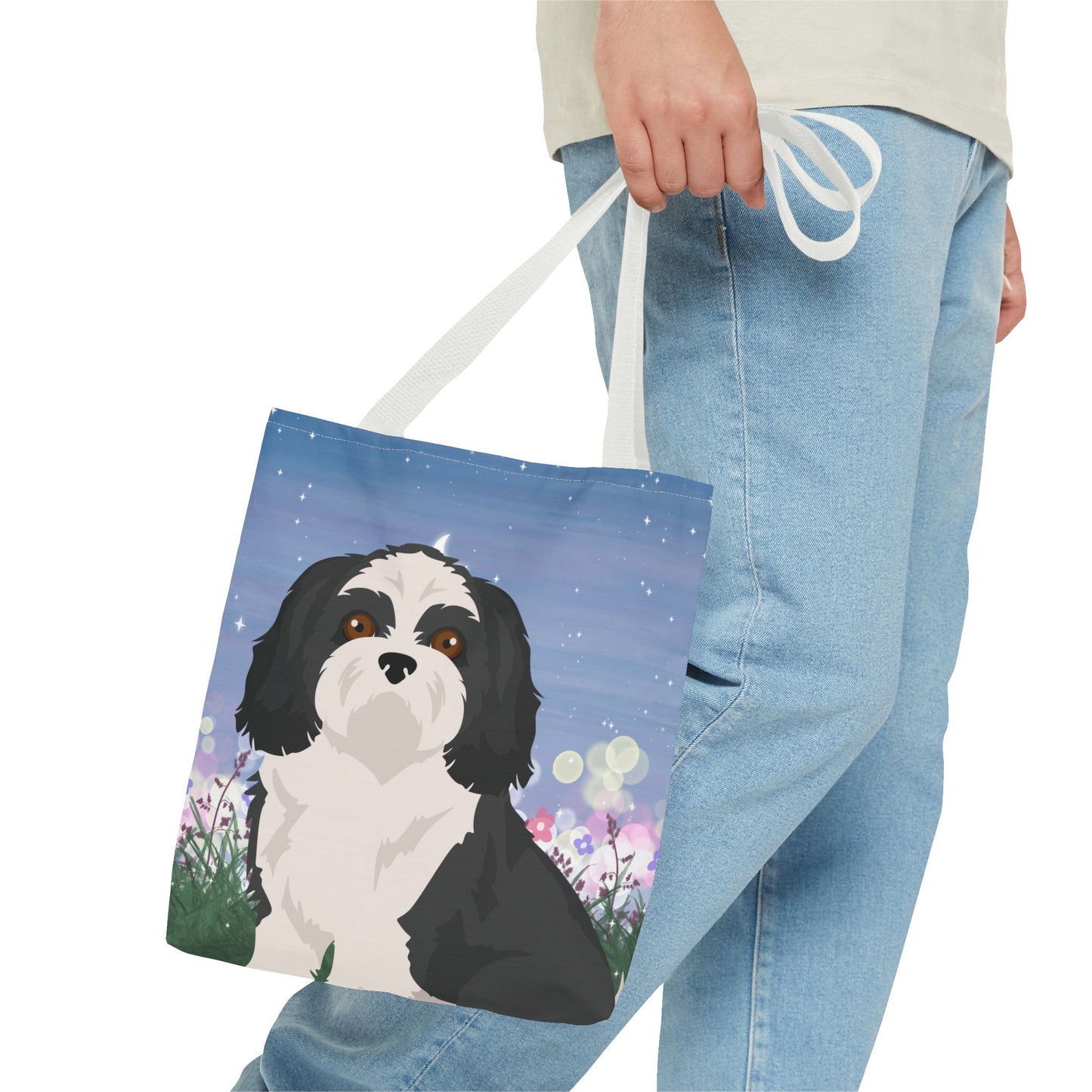 Shih Tzu Dog Tote Bag 13x13